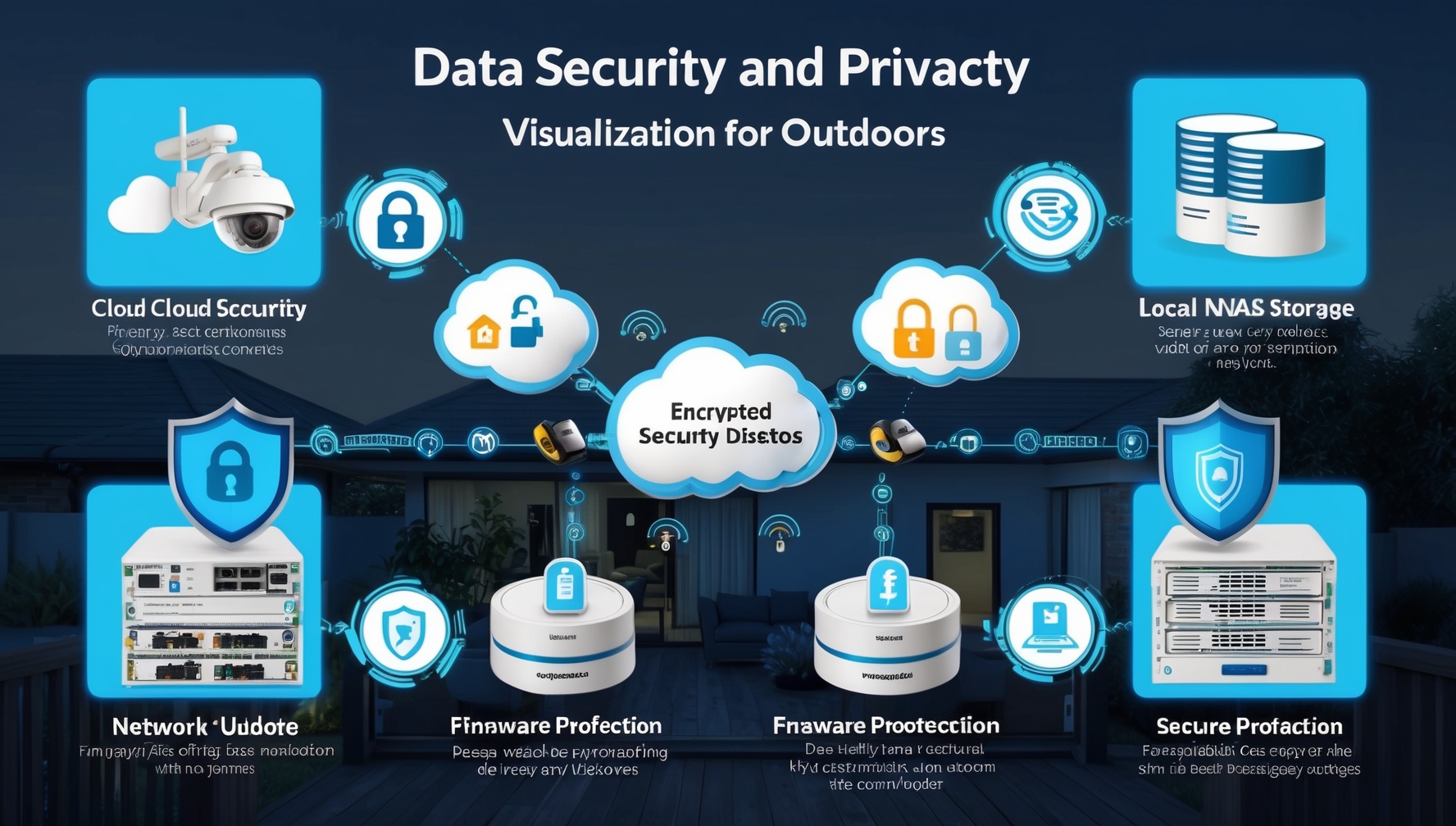 Adatvédelem és biztonság: Hogyan tárold biztonságosan kültéri kameráid felvételeit?