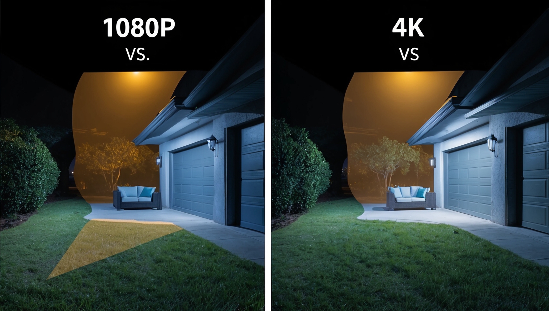 1080p és 4K kültéri kamerák éjjellátási képességeinek összehasonlítása gyenge fényviszonyok között