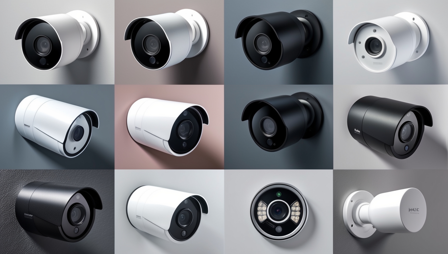 Kültéri kamera dizájn és építési minőség - elegáns megjelenés és tartósság