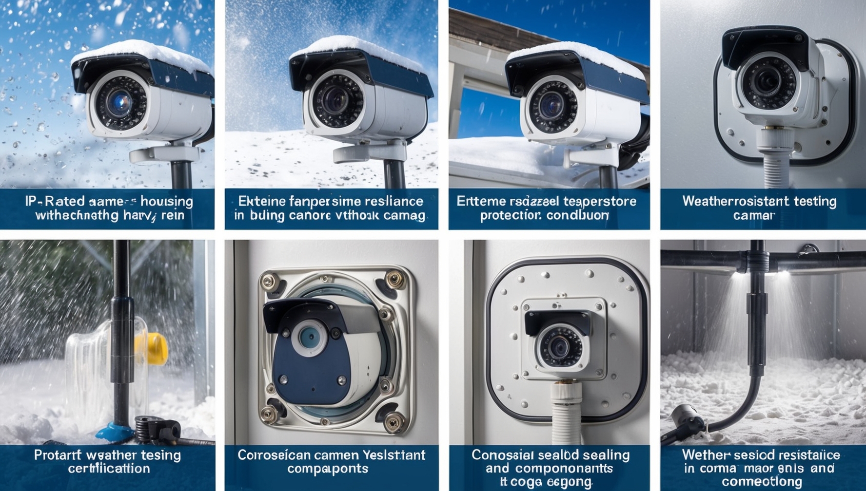 Kültéri kamera időjárásállóság funkció bemutatása